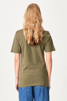 Boyfriend Tee - Army Grøn