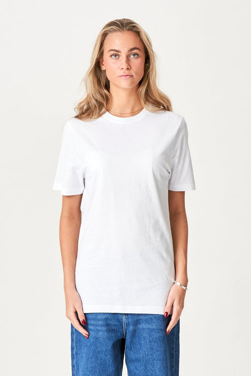Boyfriend Tee - Hvid