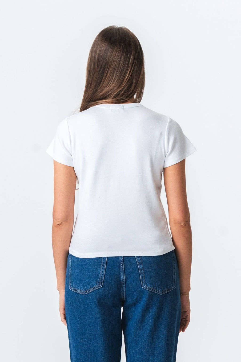 Emily Kortærmet T-Shirt - Hvid