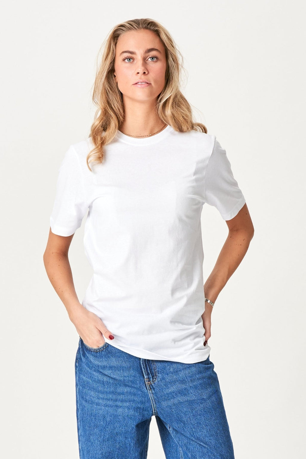 Boyfriend Tee - Hvid
