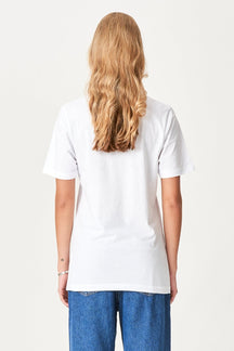 Boyfriend Tee - Hvid