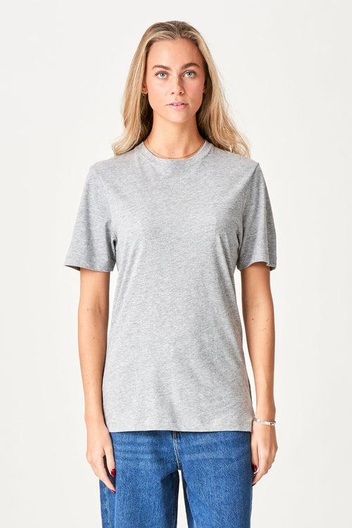 Boyfriend Tee - Grå