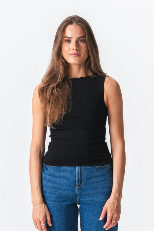 Ellie Top - Sort