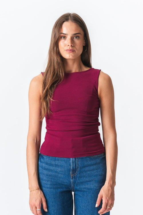 Ellie Top - Bordeaux