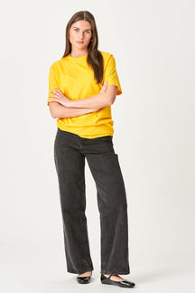 Oversized t-shirt - Gul