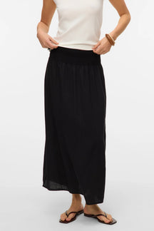 Linn Smock Ankel Nederdel - Sort