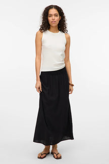 Linn Smock Ankel Nederdel - Sort