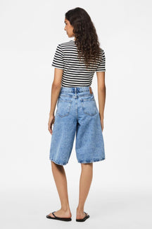 Sky Denim Jorts - Mellemblå Denim