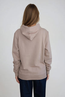 Sweatshirt Hættetrøje - Sand