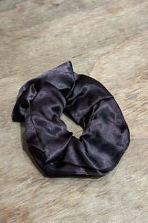 Scrunchie - Mørkebrun
