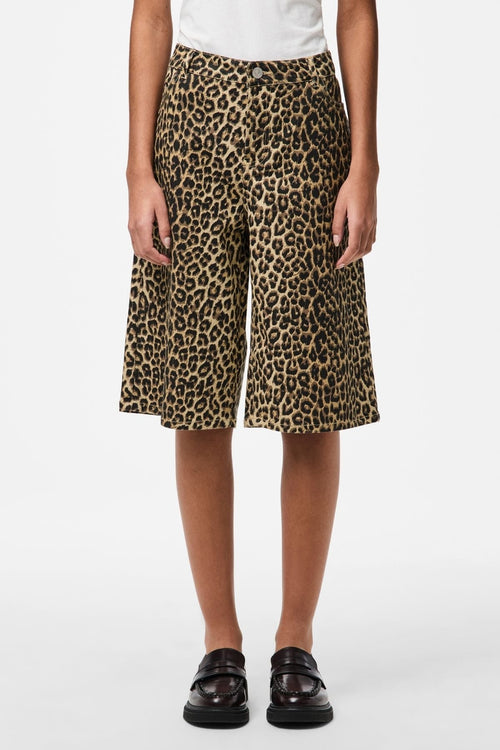Salume Brede Denimshorts - Hvid Peber Leo