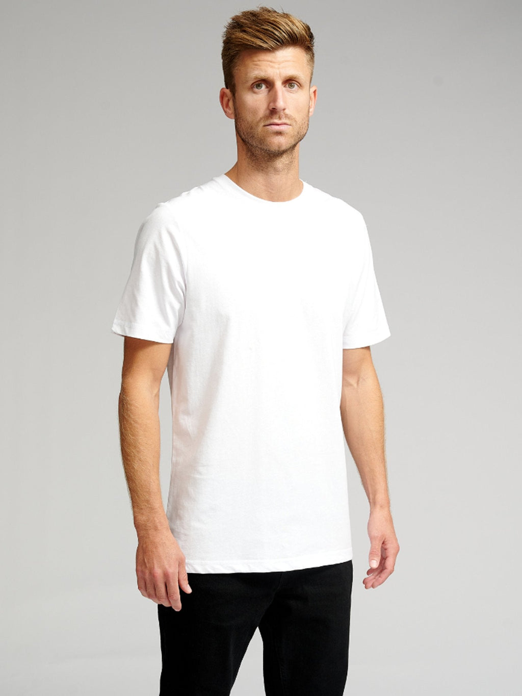 Basic T-shirt - Hvid