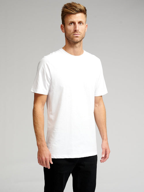 Basic T-shirt - Hvid