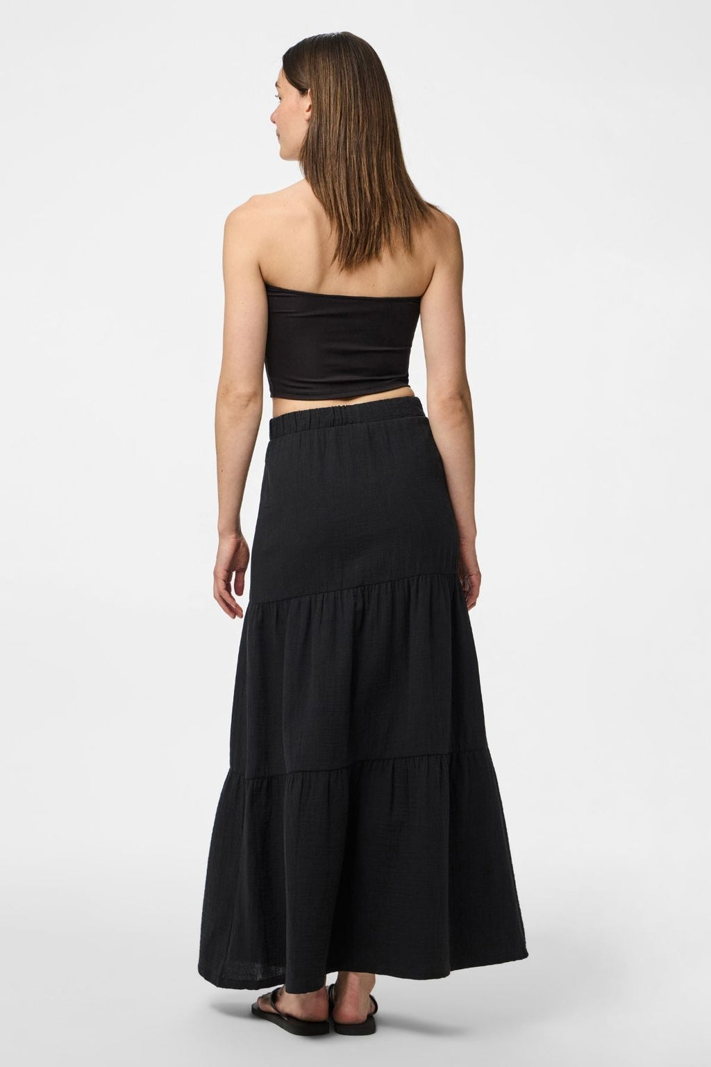 Sikka Maxi Nederdel - Sort