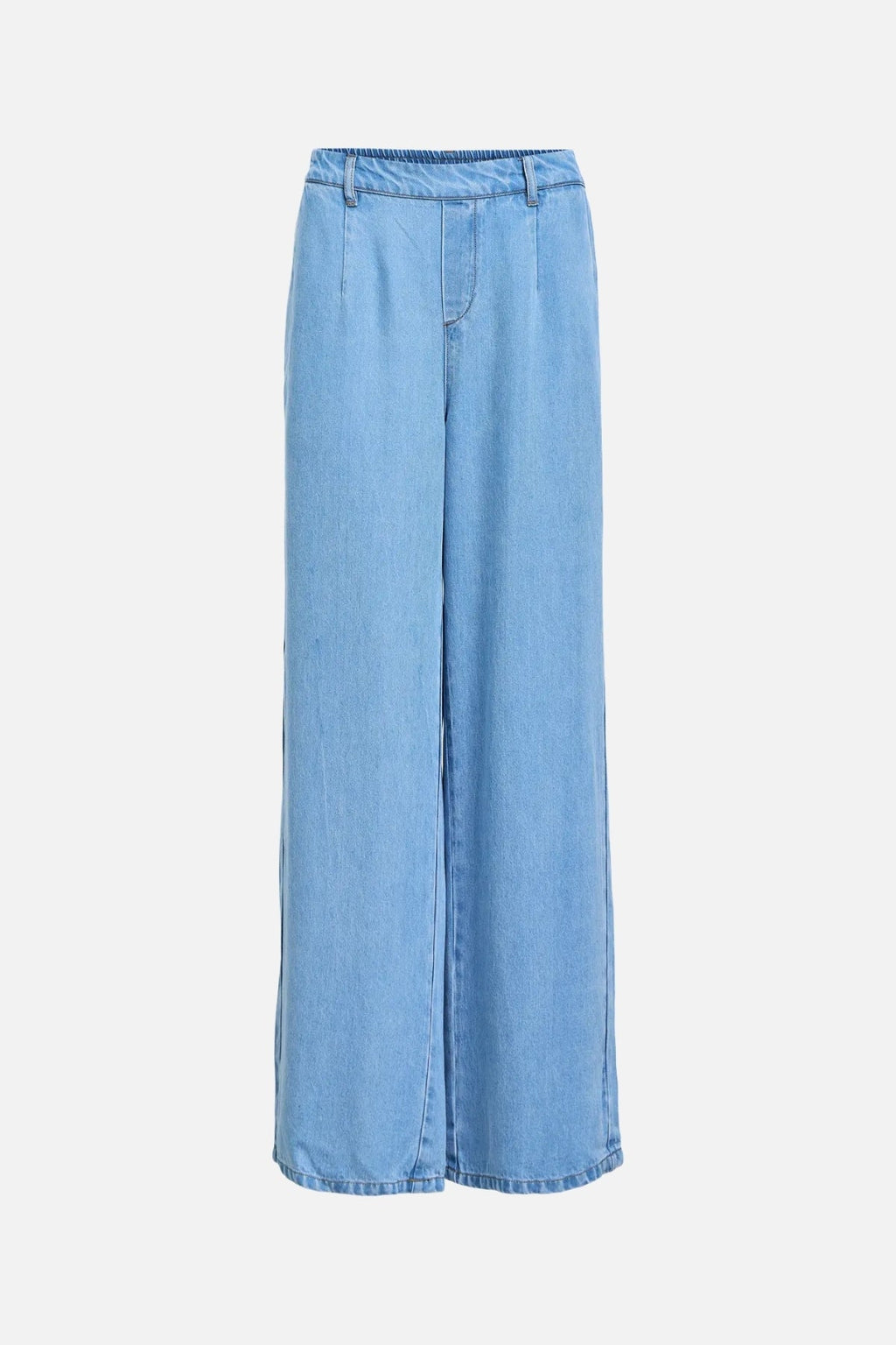 Frame Lisa Wide Pants - Lyseblå Denim