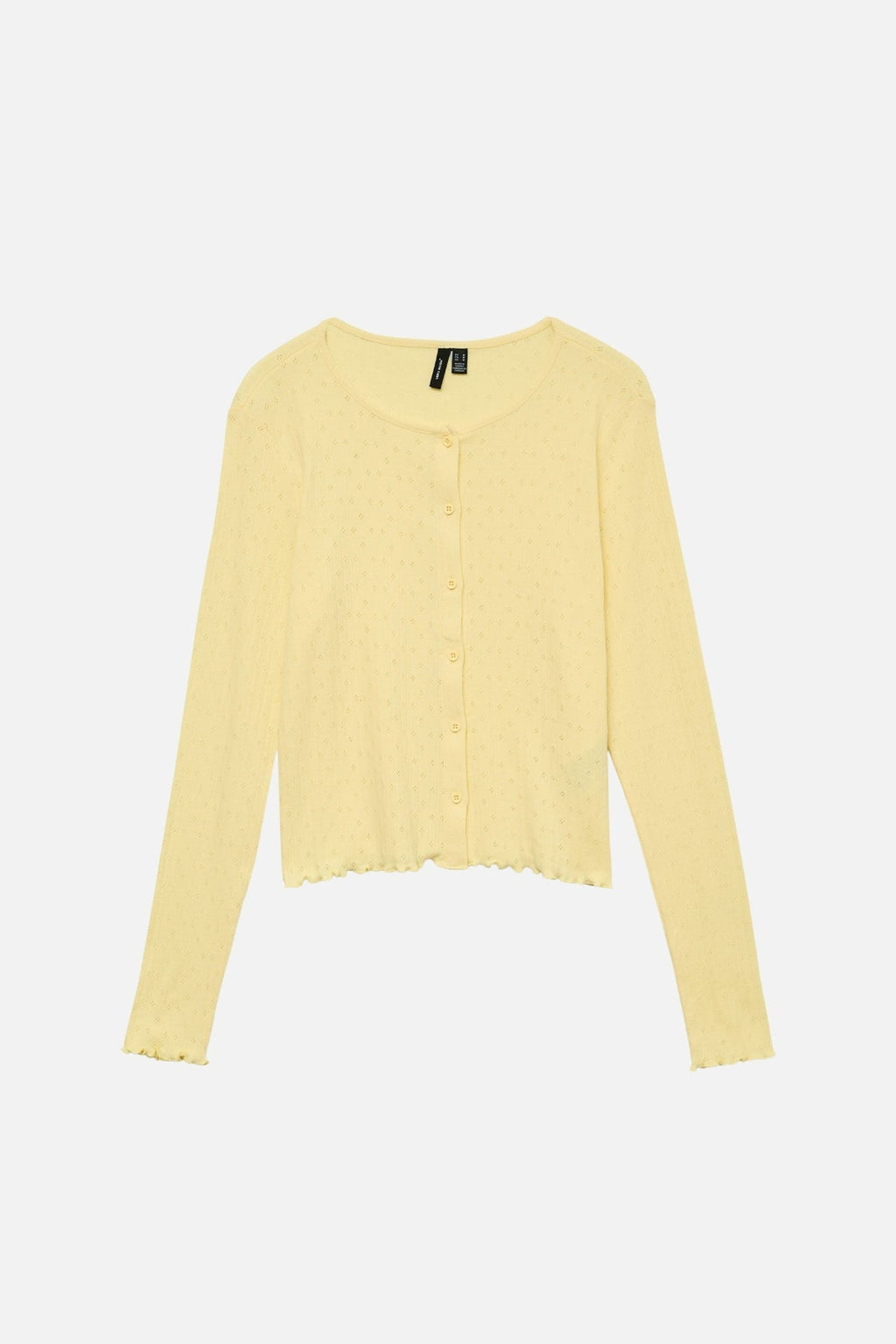 Isa Cardigan med Rund Hals - Anisblomst