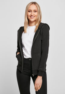 Ladies Merch Zip Hoody - Sort