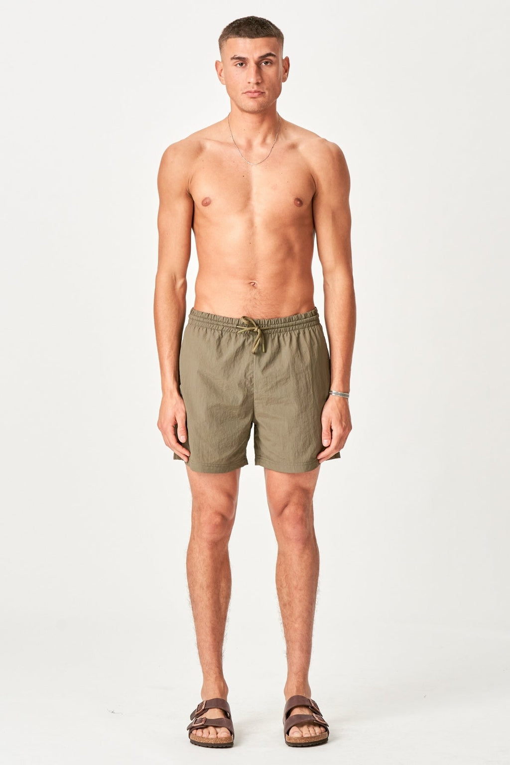 Premium Svømmetryk Shorts - Army