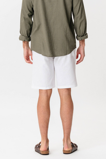 Linen Shorts - Hvid