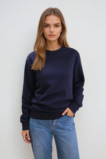 Essentiel Crewneck - Marineblå