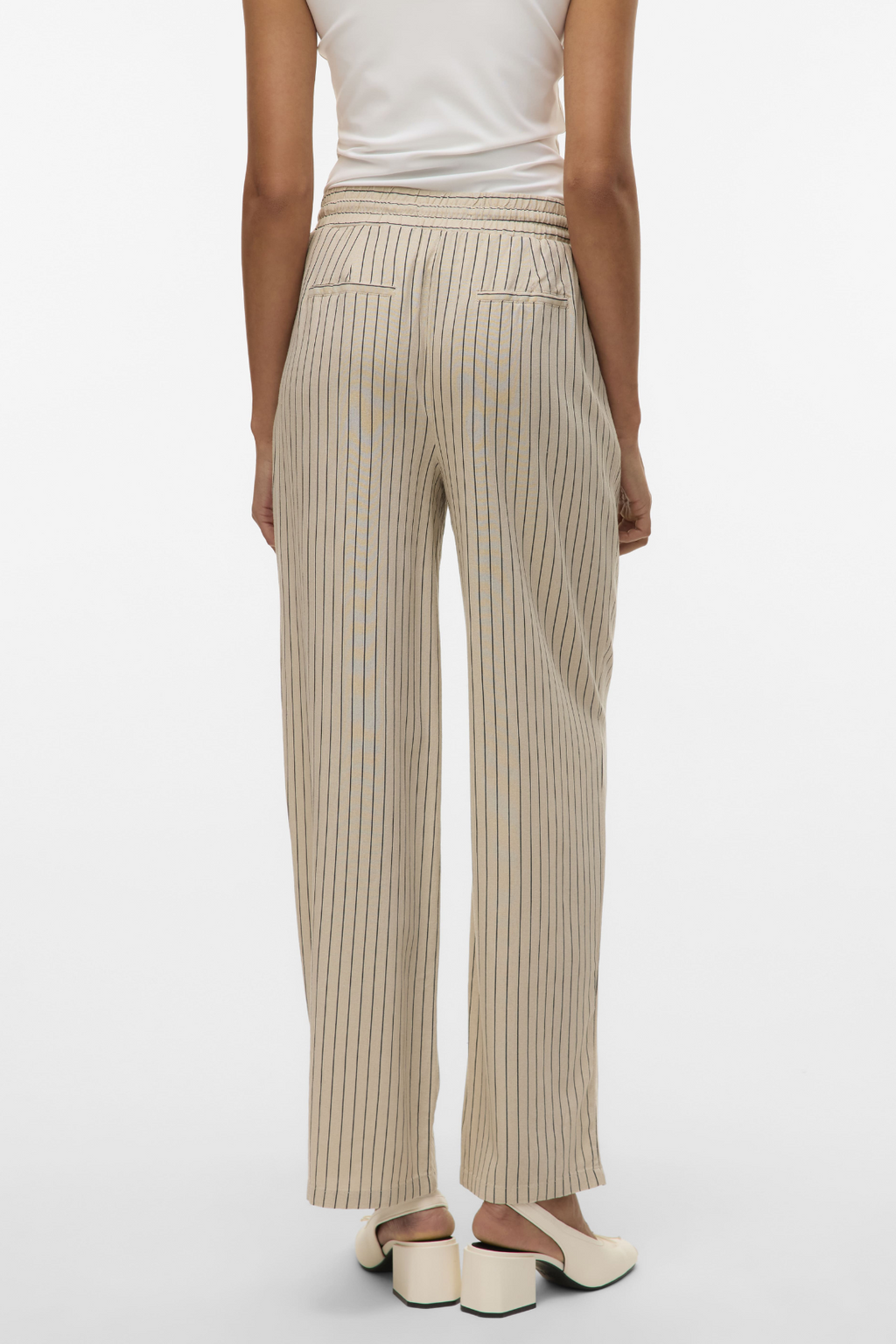 Jesmilo Wide Pants - Sølvkant