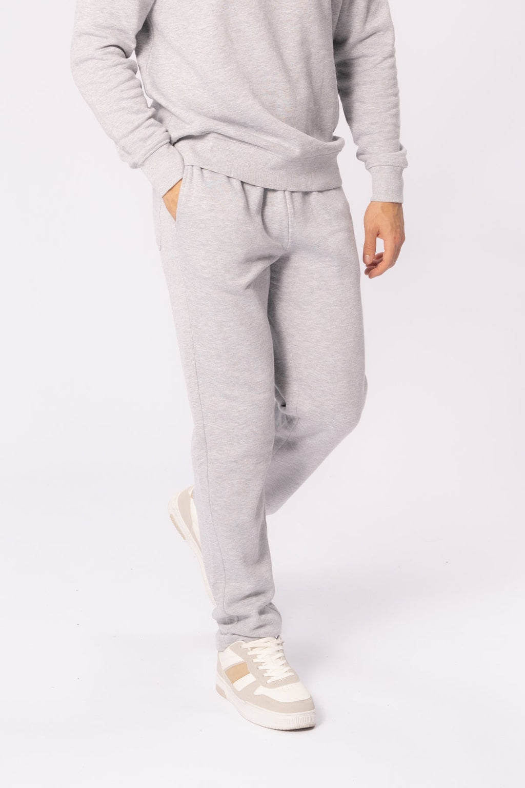 Essential Sweatpants - Grå Melange