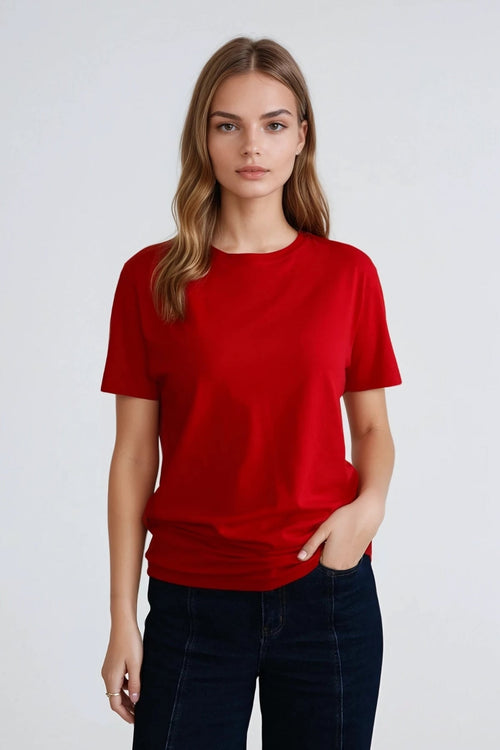 Basic Light T-shirt - Rød