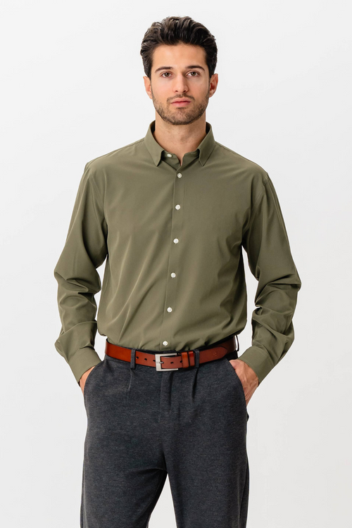 The Original Premium Performance Shirt - Oliven