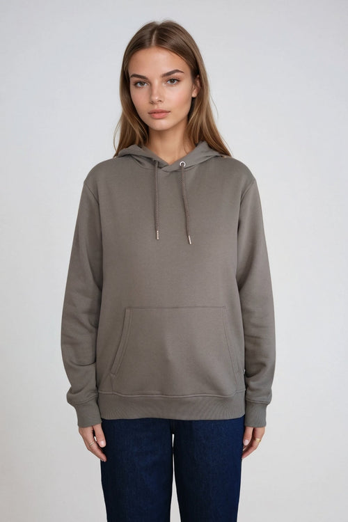Sweatshirt Hættetrøje - Army