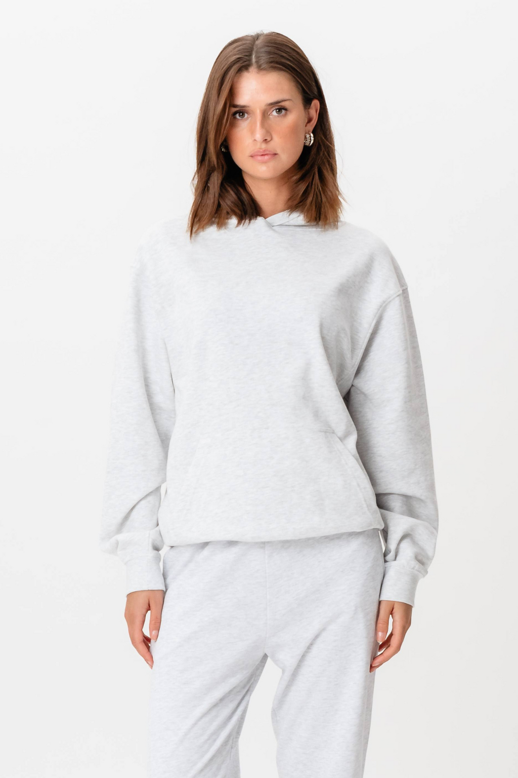 Hoodie Uden Snore - Grå