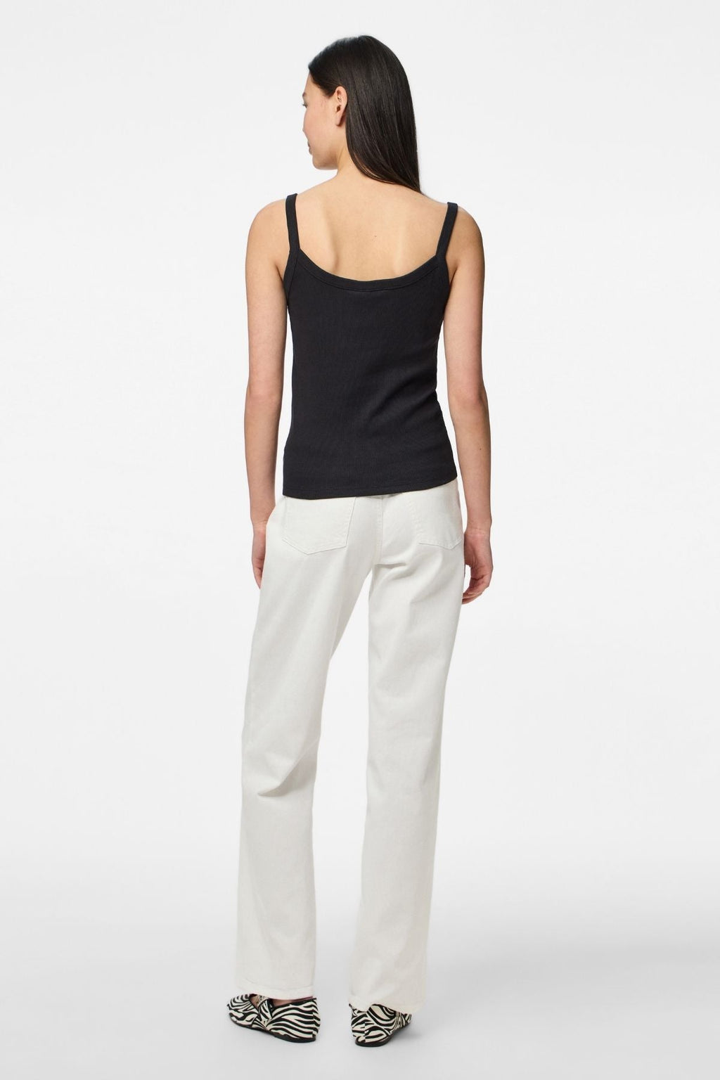 May Strop Top - Sort