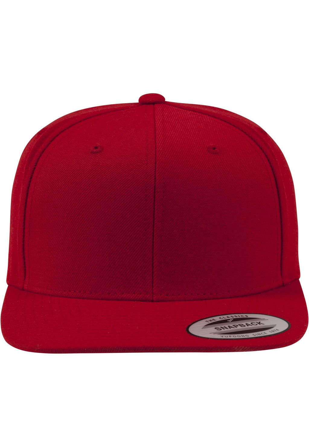 Classic Snapback - Rød/Rød