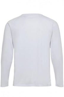 Longsleeve Trænings T-shirt - Hvid
