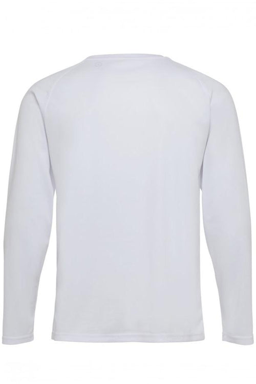 Longsleeve Trænings T-shirt - Hvid