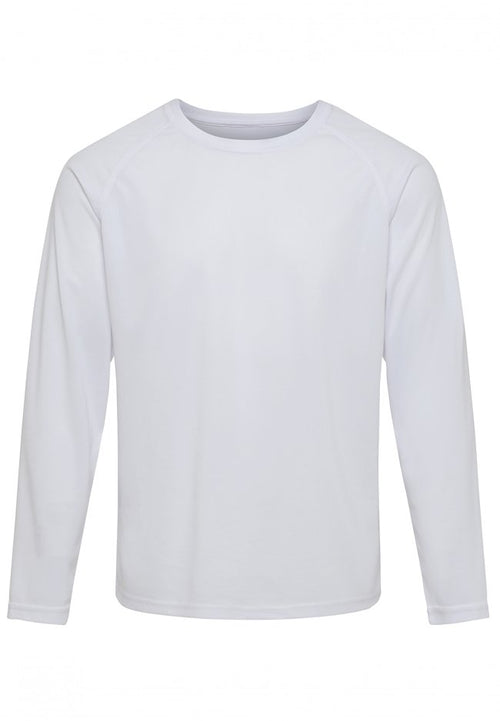 Longsleeve Trænings T-shirt - Hvid