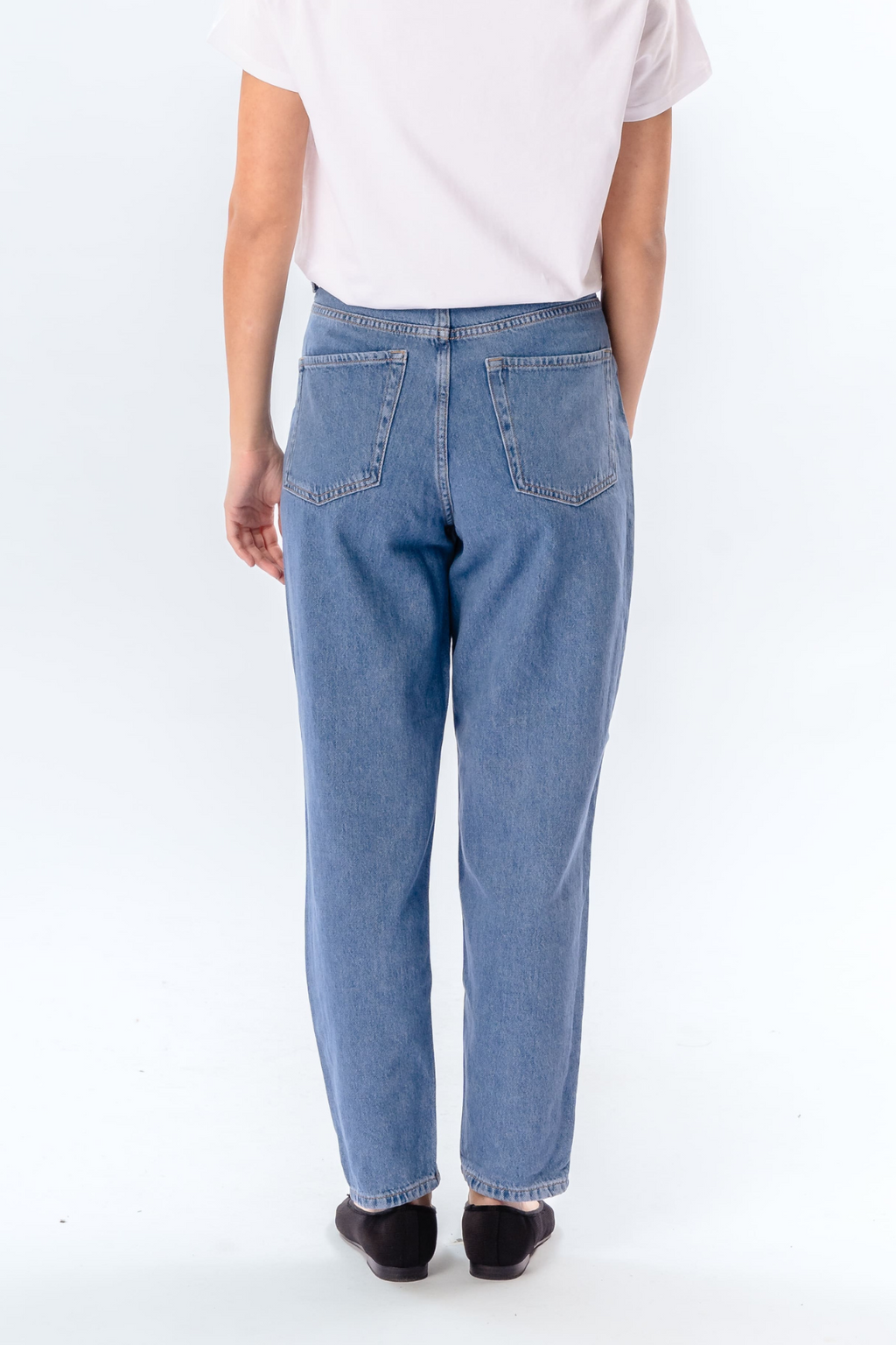 De Originale Performance Mom Jeans - Light Blue Denim