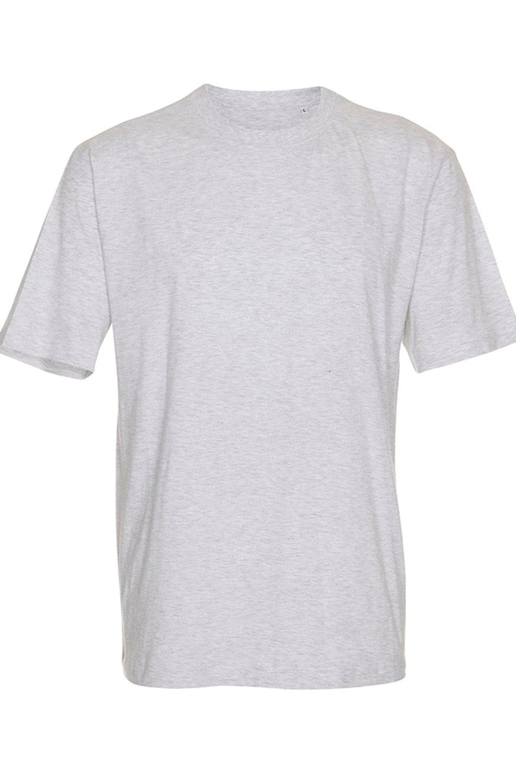 Oversized T-shirt - Lysegrå Meleret