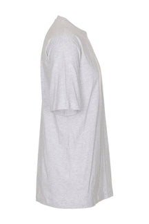 Oversized T-shirt - Lysegrå Meleret