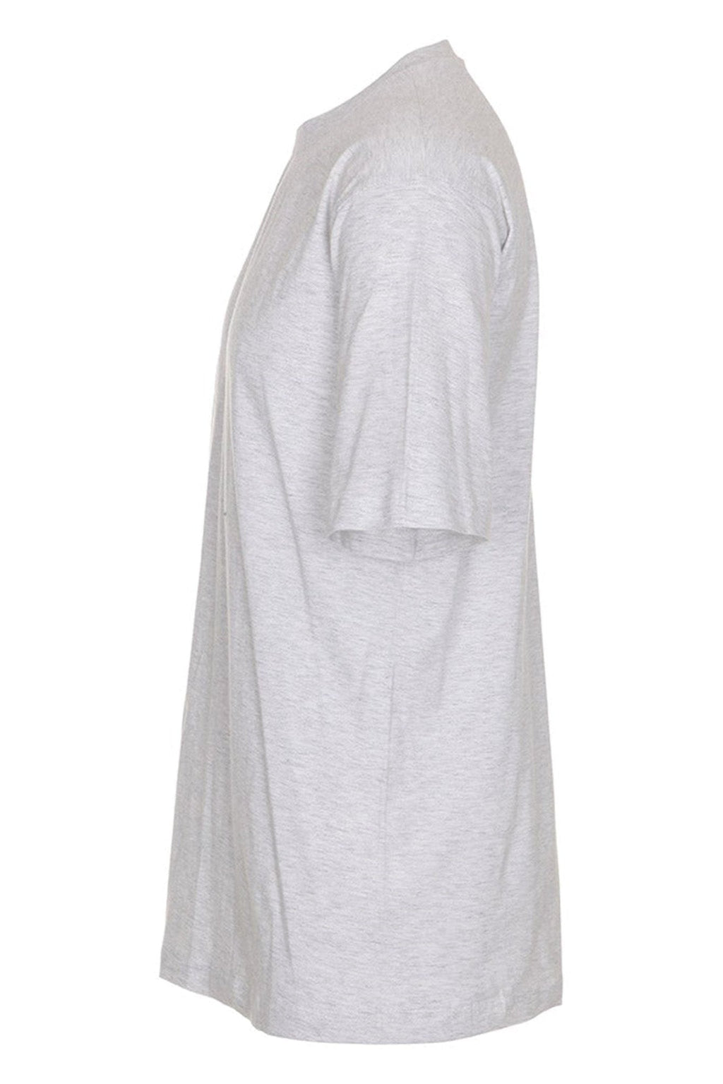 Oversized T-shirt - Lysegrå Meleret