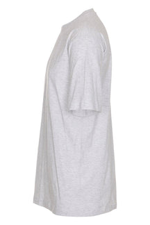 Oversized T-shirt - Lysegrå Meleret