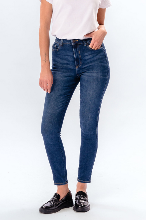De Originale Performance Skinny Jeans - Medium Blue Denim