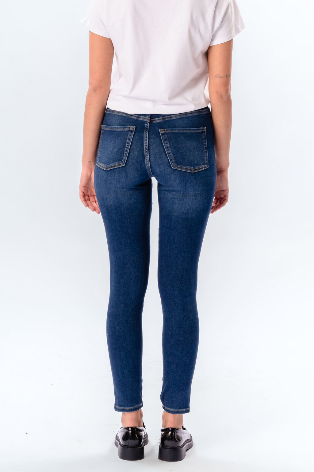 De Originale Performance Skinny Jeans - Medium Blue Denim