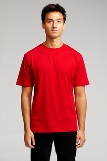 Oversized T-shirt - Danmarks Rød