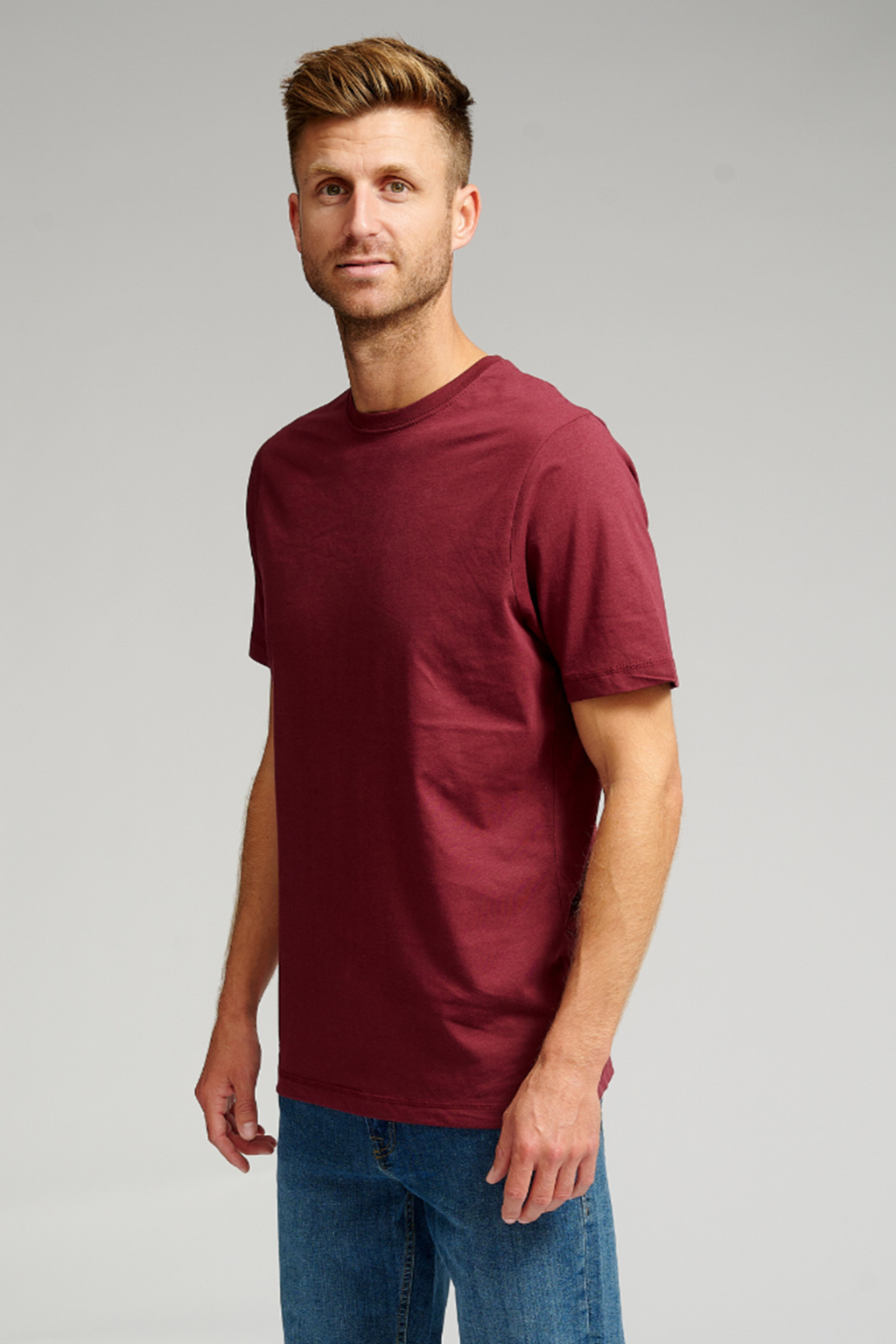Basic T-shirt - Bordeaux