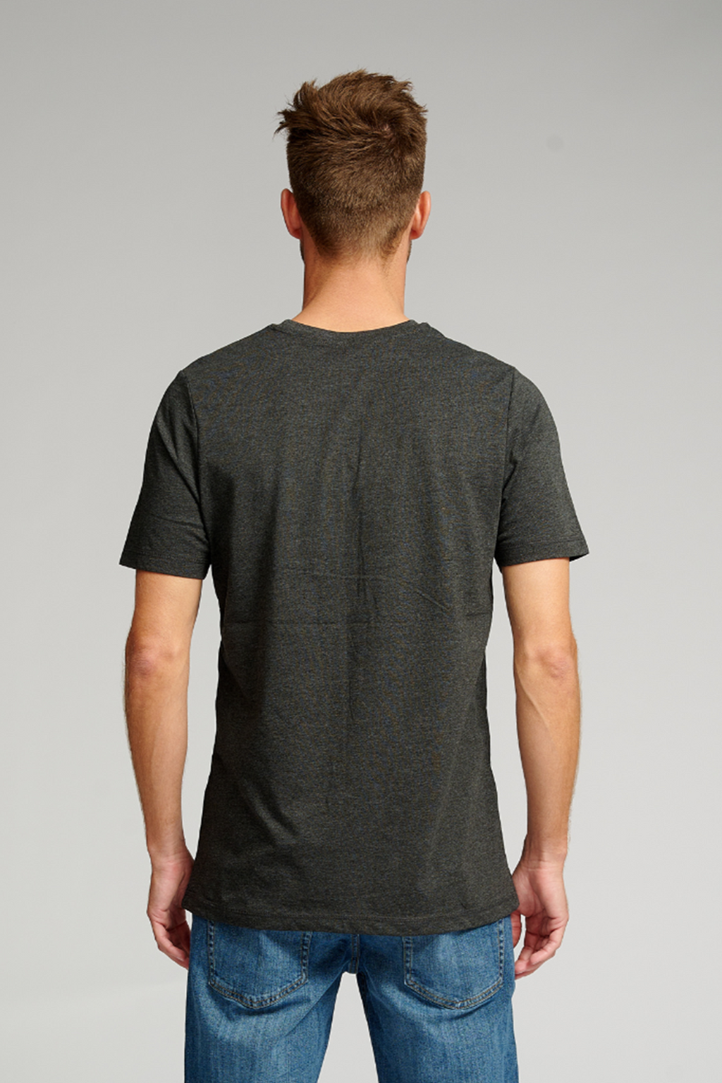 Basic T-shirt - Mørkegrå