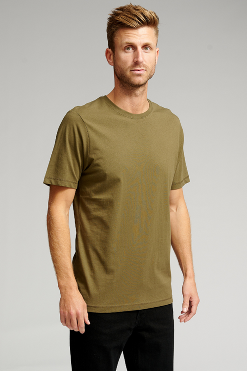 Basic T-shirt - Armygrøn