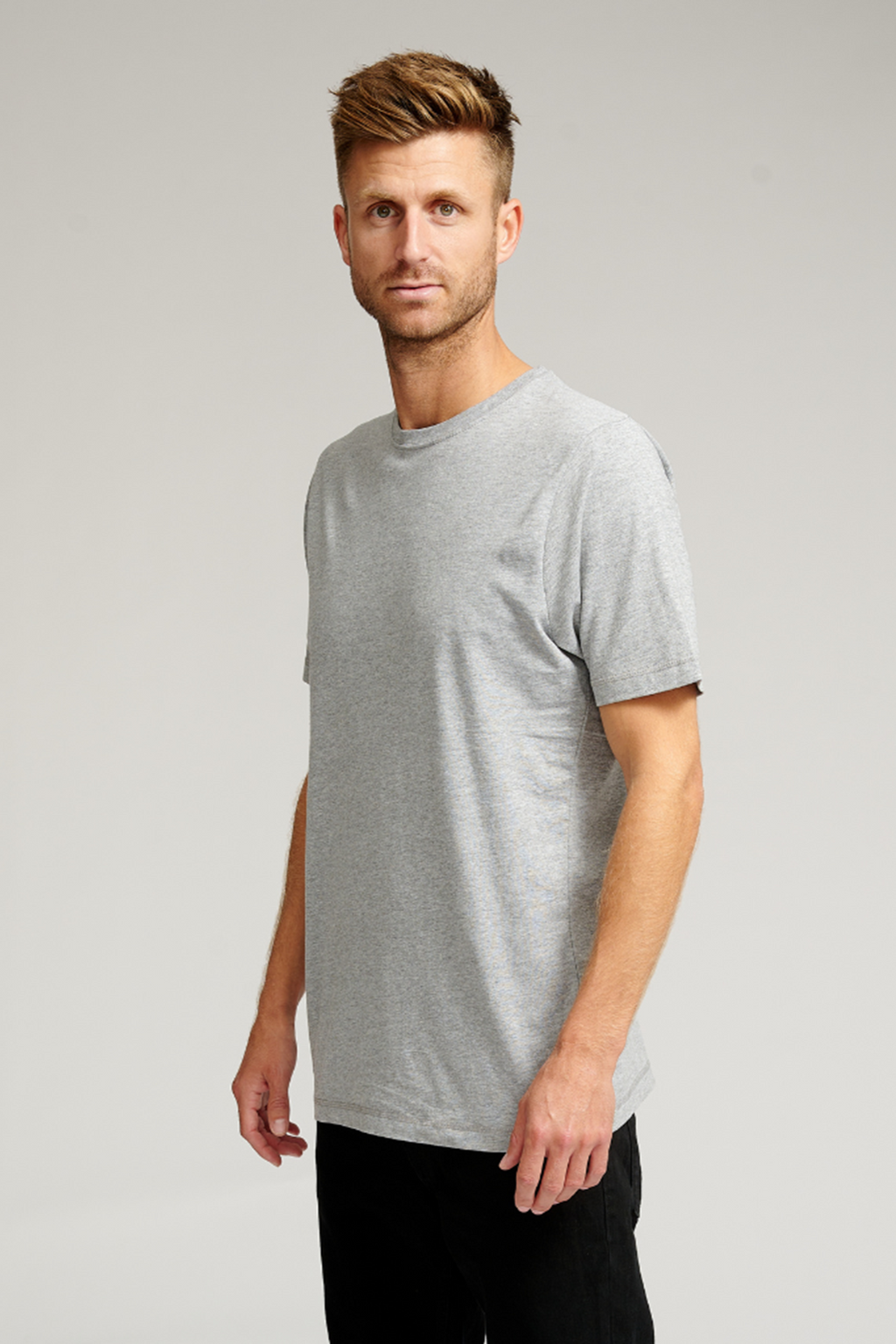 Basic T-shirt - Grå