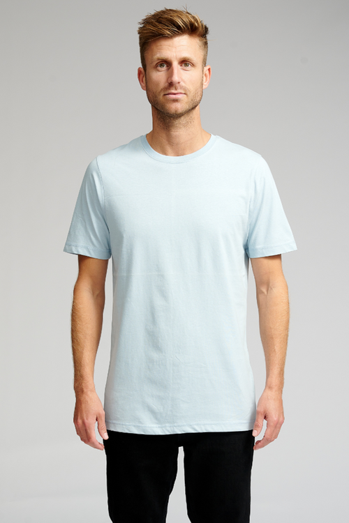 Basic T-shirt - Lyseblå