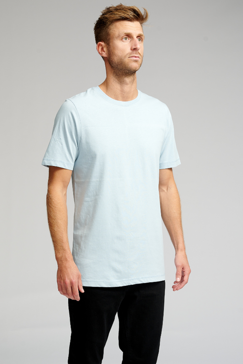 Basic T-shirt - Lyseblå
