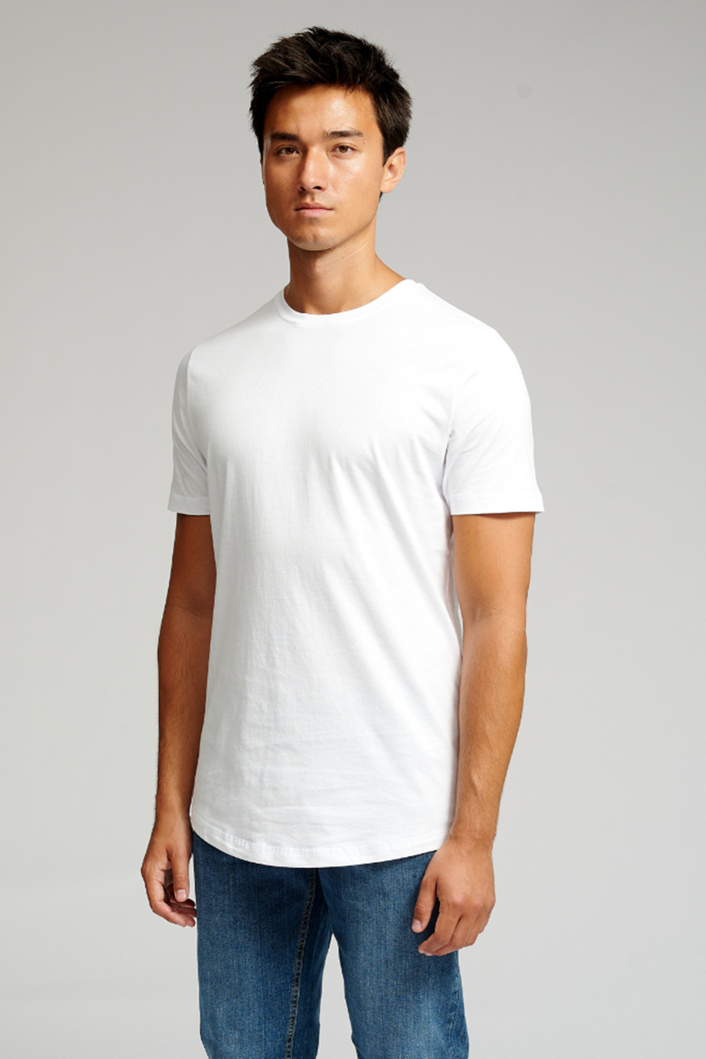 Long T-shirt - Hvid